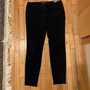 Black old Macy chino pixie mid rise